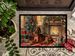Redbone Coonhound Cozy Christmas Doormat Front Door Mat Indoor Outdoor Rugs For Entryway, Non Slip Washable Low Pile, 24H X 36W_maomaolike.com