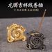 Mini Holder Home Aromatherapy Alloy Small Incense Zen Retro Sandalwood Vertical Agarwood Burner_maomaolike.com