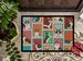 Lots Of Brindle Cardigan Corgi Doormat Front Door Mat Indoor Outdoor Rugs For Entryway, Non Slip Washable Low Pile, 24H X 36W_maomaolike.com