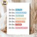 German Motivational Affirmation Painting Poster, Vibrant Color-blocked Typographic Poster, Uplifting Daily Motivational Reminder, Suitable For Home_maomaolike.com
