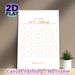 30-Day 200€ Savings Challenge Painting Poster, Clean Minimalist Grid Layout Poster, Practical Tool To Track Savings Progress Ideal For Personal Home_maomaolike.com