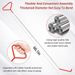 1 Package 66 "Garage Door Retractor Long Distance Tool Outdoor Steel Wheel Retractor Fifth Push Retractor Preferred Merchant Service Providers Include SpeedX.UNIUNI.Amazon.USPS_maomaolike.com