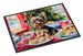 Yorkshire Terrier Yorkie Christmas Cookies Doormat Front Door Mat Indoor Outdoor Rugs For Entryway, Non Slip Washable Low Pile, 24H X 36W_maomaolike.com
