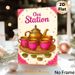 Chai Station Themed Painting Poster, Rich-toned Traditional Tea Set & Spices Scene Poster, Cozy Cultural Decor Option For Kitchen, Tea Room Or Dining_maomaolike.com