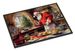 Cookies With Santa Claus Doormat Front Door Mat Indoor Outdoor Rugs For Entryway, Non Slip Washable Low Pile, 24H X 36W_maomaolike.com