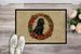 Cocker Spaniel Christmas Flowers Doormat Front Door Mat Indoor Outdoor Rugs For Entryway, Non Slip Washable Low Pile, 24H X 36W_maomaolike.com