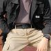 HOT Plus LONG 160 150 140 130 120 110 cm Canvas Men Black Automatic buckle Unisex Women Large Big Size Jeans Belts_maomaolike.com