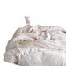 Wholesale INS Japanese Style Mixed Pink Plaid Pure Four-Piece All-Cotton Simple Washed Cotton Solid Color 4-Piece Set_maomaolike.com