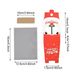 8 Pcs Mini Christmas Candy Boxes With Cellophane Bags And Twist Ties Cartoon Santa Claus Design Gift Box Paper Merry Christmas Goodie Cookie Boxes For Xmas Holiday Party Supplies_maomaolike.com