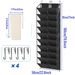 Door Storage Hanging Bag Shoe Bag Wall Hanging Sundry Finishing Non-woven Fabric 20-compartment Large Capacity Door Storage Shoe Bag_maomaolike.com