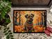 Border Terrier Fall Doormat Front Door Mat Indoor Outdoor Rugs For Entryway, Non Slip Washable Low Pile, 24H X 36W_maomaolike.com