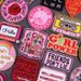 Cartoon Flower Patch DIY Hippie Letter Embroidered Patches For Clothing Thermoadhesive Patches Iron On Patch On Clothes Stripes_maomaolike.com