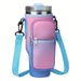 Neoprene water cup holder with crossbody water cup storage bag multifunctional 40OZ external heat insulation handle mug holder kettle_maomaolike.com