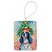 English Setter Christmas Porcelain Ornament Christmas Tree Hanging Decorations For Home Christmas Holiday, Rectangle, Gift, Multicolor_maomaolike.com