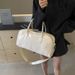 Women's Small Lightweight Travel Wedding Storage Handbag, PU Leather Large-capacity Outdoor Luggage Bag, Gym Bag Wholesale_maomaolike.com