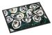 Oyster Lily Doormat Front Door Mat Indoor Outdoor Rugs For Entryway, Non Slip Washable Low Pile, 24H X 36W_maomaolike.com