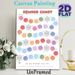 Reward Chart Painting Poster, Pastel-colored Polka Dot & Star Themed Poster, Practical For Tracking Tasks And Goals, Suitable For Home And Study_maomaolike.com
