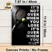Tennis Motivational Quote Painting Poster, Sleek Dark-toned Tennis Racket & Ball Poster, Inspiring Encouraging Message Wall Decor For Gym, Sports_maomaolike.com