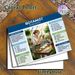 Botanist Themed Painting Poster, Informative Illustrated Botanist Career Guide Poster, Educational Plant Science Reference Ideal For Home Study_maomaolike.com