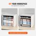 VEVOR Literature Organizers, 5 Compartments Office Mailbox With Adjustable Shelves, Wood Literature Sorter 13.9x12x13 Inches For Office, Home, Classroom, Mailrooms Organization, EPA Certified, White_maomaolike.com