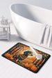 Dachshund Fall Memory Foam Kitchen Mat Machine Washable Anti-Fatigue Mat Cushion Comfort Bath Mat Or Kitchen Rug_maomaolike.com