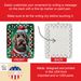 Wirehaired Pointing Griffon Christmas Porcelain Ornament Christmas Tree Hanging Decorations For Home Christmas Holiday, Rectangle, Gift, Multicolor_maomaolike.com
