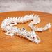 Creative Alloy Casting 3D Joint Movable Silver Home Desktop Decoration High-End Five-Claw Dragon Figurine Wholesale_maomaolike.com