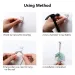 80PCS Plastic Seamless Nails Type Optional Painting Frame Invisible Hanger Seamless Hooks Nail Wall Seamless Photo Frame Nails_maomaolike.com