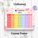 Potty Training Chart Painting Poster, Pastel Cute Cartoon Style Poster, Practical Tool To Track Potty Training Progress, Suitable For Bathroom And_maomaolike.com