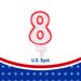 Number 8 Birthday Candle 3D Number Happy Birthday Cake Candles For Birthday Party Wedding Decoration Reunions Theme Party 7cm 24pcs_maomaolike.com
