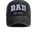 Unisex Washed cotton DAD MOM 3D embroidered baseball cap Cotton duck hat Dad hat Hip Hop hat_maomaolike.com