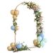 47.2" W X 86.6" H Iron Arch Roof For Garden Wedding_maomaolike.com