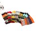 Unisex Christmas tree gloves Colorful warm half-finger cuffs Christmas knitted acrylic wool gloves_maomaolike.com