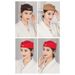 Hot Sale Delicate Ladies Air Hostesses Beret Hat Base Woolen Stewardess Cap_maomaolike.com