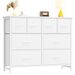 A Spacious Storage Rack With 8 Fabric Drawers Suitable For A Cloakroom, A TV Cabinet With A Wooden Tabletop And Frame_maomaolike.com