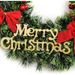 Christmas Wreath Reef For Front Door Window 24 Inch Pine Artificial Garland With Bowknot, Bells, Deer, Red Berries, Flower Gifts For Christmas Party Decor_maomaolike.com