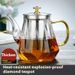 Glass Household High Temperature Resistant Tea Brewing Pot Health Care Scented Teapot_maomaolike.com
