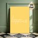 Inspirational Quote Painting Poster, Warm Yellow Minimalist Typography Poster, Cheerful Positive Message For Living Room, Bedroom And Office_maomaolike.com