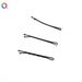Unisex Black metal fixed hair inline clip disc hair clip Broken hair steel clip small hair clip children hair accessories_maomaolike.com