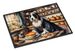 Bearded Collie Fall Kitchen Pumpkins Doormat Front Door Mat Indoor Outdoor Rugs For Entryway, Non Slip Washable Low Pile, 24H X 36W_maomaolike.com