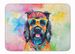 Scottish Terrier Hippie Dawg Memory Foam Kitchen Mat Machine Washable Anti-Fatigue Mat Cushion Comfort Bath Mat Or Kitchen Rug_maomaolike.com