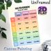 German Auxiliary Verbs Painting Poster, Colorful Grid-format Educational Poster, Clear Verb Conjugation Reference For Language Learning Rooms, Study_maomaolike.com