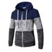 Men's Clothing Autumn and Winter New Men's Cardigan Colorblock Sweater NY003_maomaolike.com