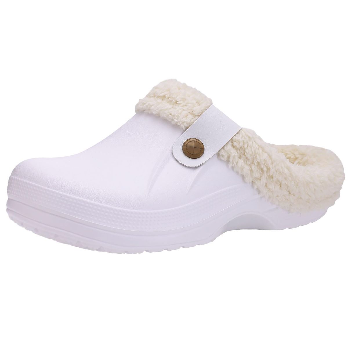 Kidmi Fashion Fur Winter Fuzzy Garden Soft Waterproof For Men Indoor And Outdoor Antiskid Houes Shoes_maomaolike.com