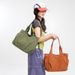 Large Capacity Casual Shoulder Bag For Women, New Versatile Simple Commuter Handbag, Travel Storage Tote Bag, Trendy_maomaolike.com