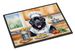 Newfoundland The Chef Doormat Front Door Mat Indoor Outdoor Rugs For Entryway, Non Slip Washable Low Pile, 24H X 36W_maomaolike.com