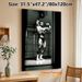 Bodybuilding Themed Painting Poster, Monochrome Realistic Muscular Athlete Poster, Motivational Wall Decor Suitable For Home Gym, Fitness Studio_maomaolike.com