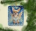 Chihuahua My Angel Porcelain Ornament Christmas Tree Hanging Decorations For Home Christmas Holiday, Rectangle, Gift, Multicolor_maomaolike.com