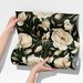 Elegant Vintage Floral Wallpaper – Dark Botanical Design, Peel & Stick, Timeless Luxury Wall Decor_maomaolike.com