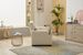 Futon Chair Bed Convertible Chair 3-in-1 Pull Out Sleeper Chair Beds With USB Ports,Wear-resistant And Anti-scratch, Armchair Bed Sleeper For Living Room, White_maomaolike.com